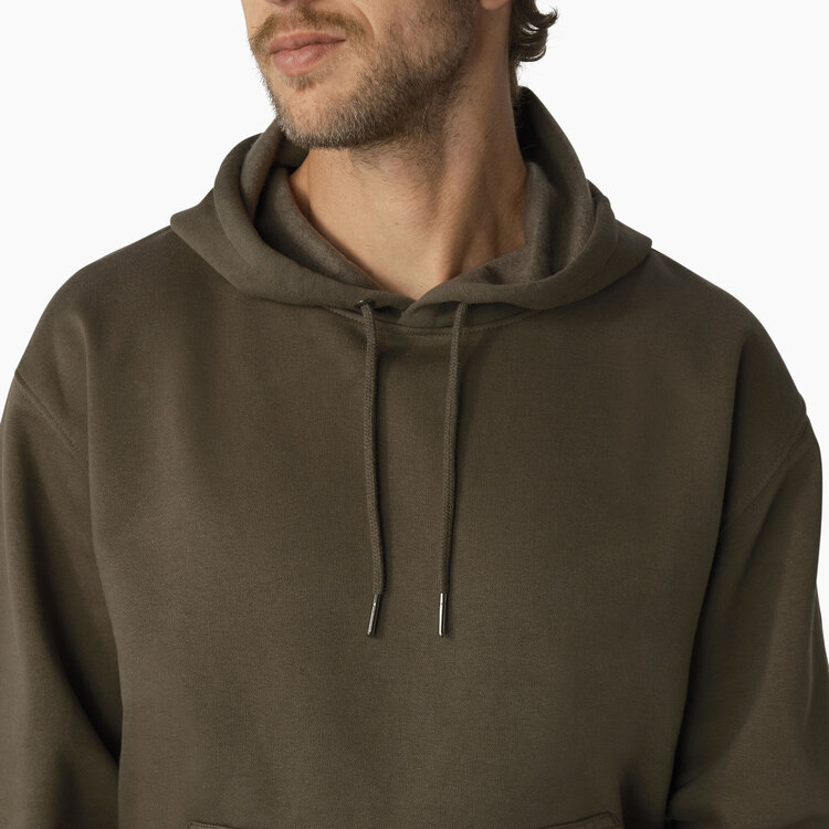 Dickies Dickies Wordmark Logo Hoodie With DWR | Moss Green