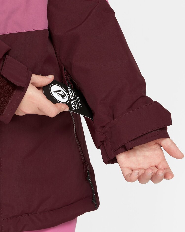 Volcom Kids' SassNFras Insulated Jacket | Blurred Violet