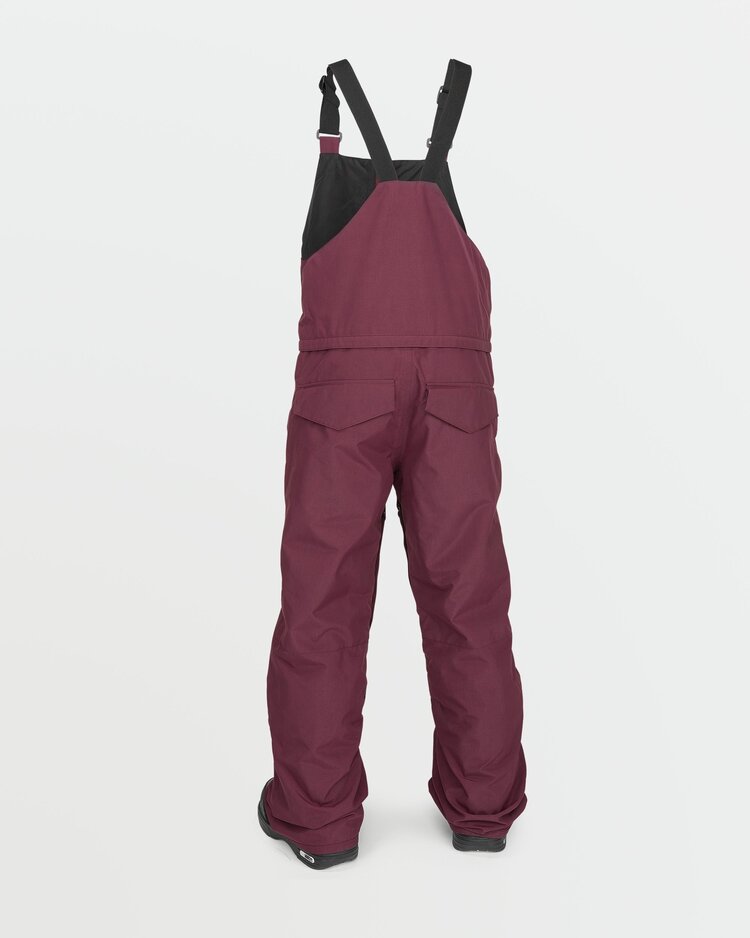 Volcom Kids' Barkley Insulated Bib Overalls | Burgundy
