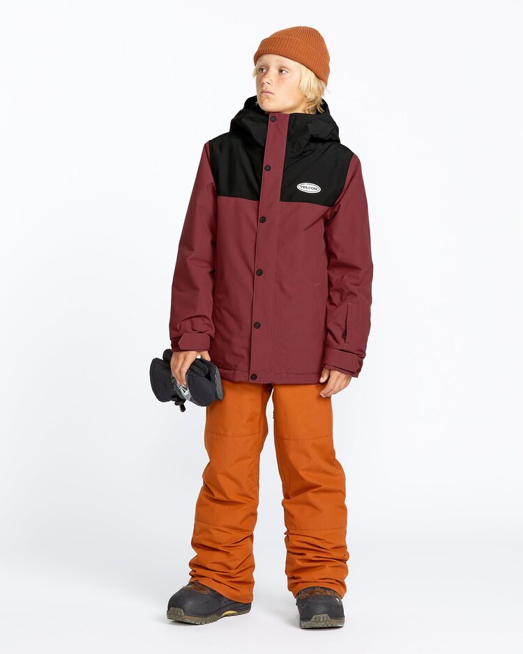 Volcom Kids' Stone 91 Insulated Jacket | Redwood