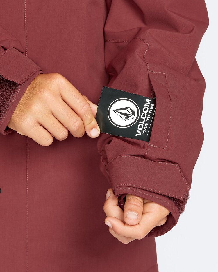 Volcom Kids' Stone 91 Insulated Jacket | Redwood