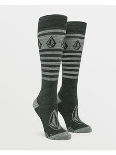 Volcom Volcom Womens Striker Wool Blend Otc Sock | Black