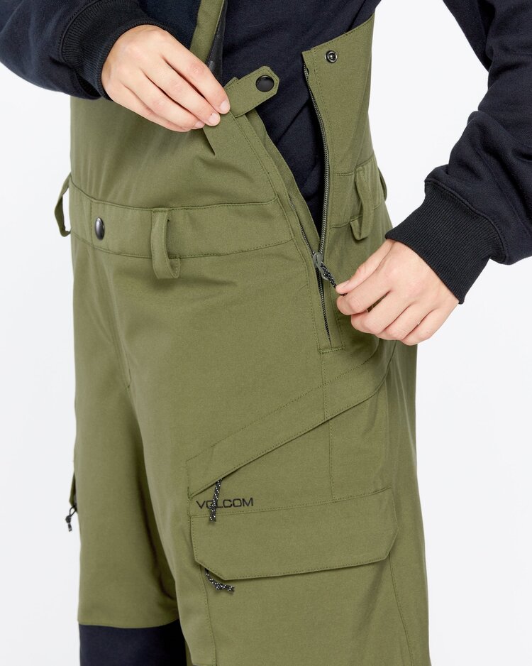 Volcom Volcom Womens Creston 3D Stretch Bib Overalls | Ivy