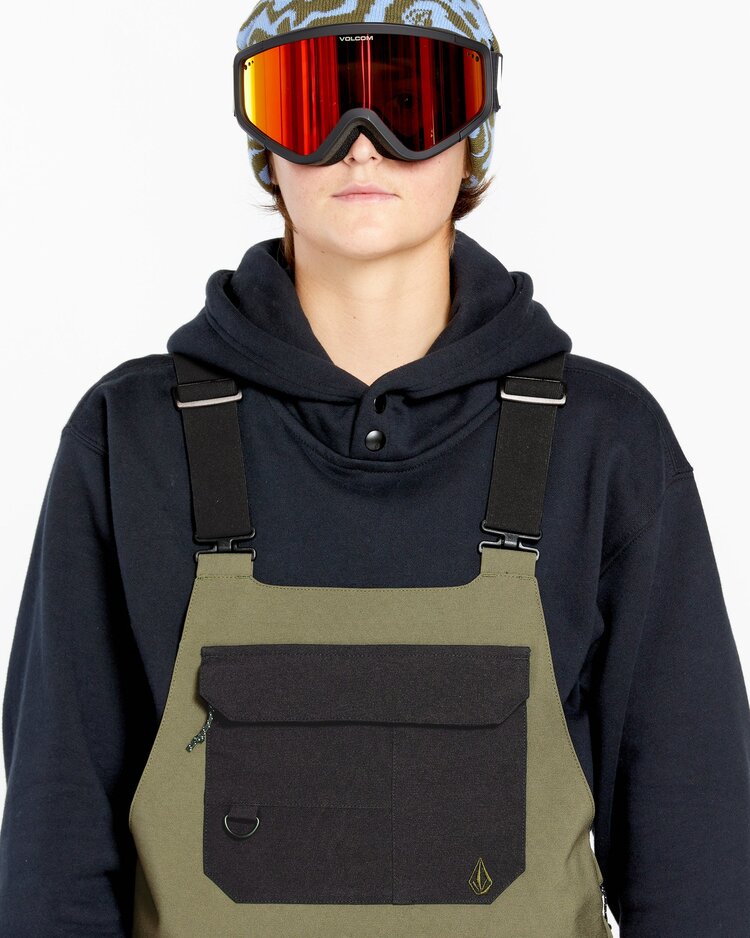 Volcom Volcom Womens Creston 3D Stretch Bib Overalls | Ivy