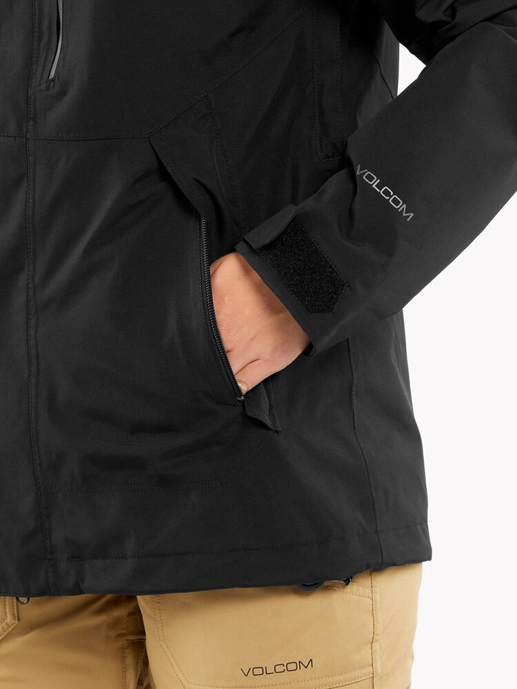 Volcom Women's V.Co Aris Insulated Gore Jacket | Black