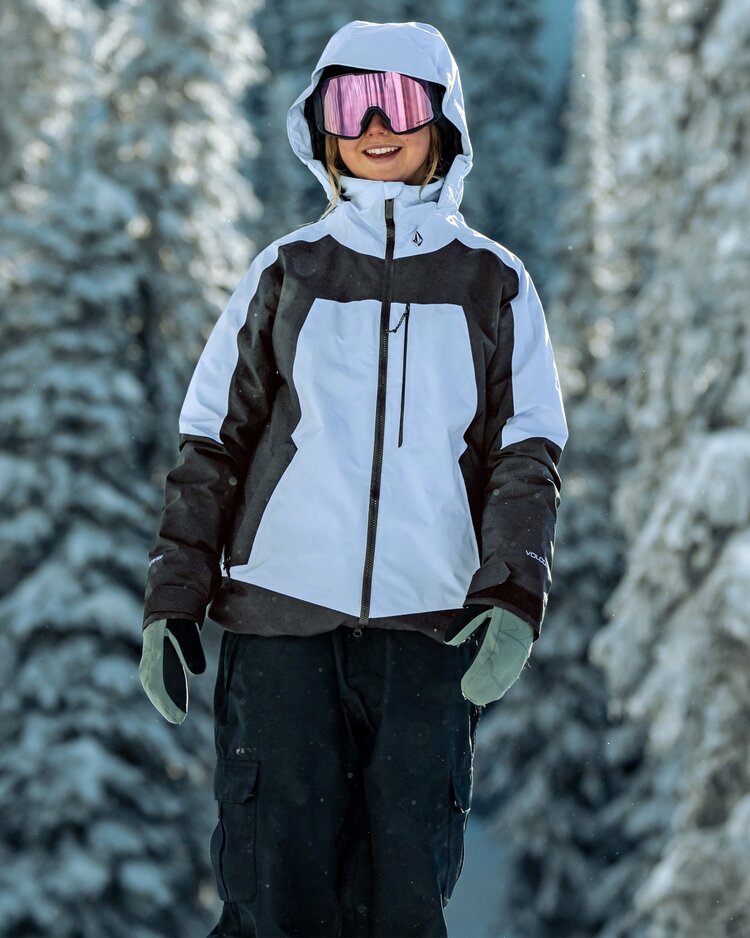 Volcom Women's 3D Stretch Gore Jacket | Crystal Blue
