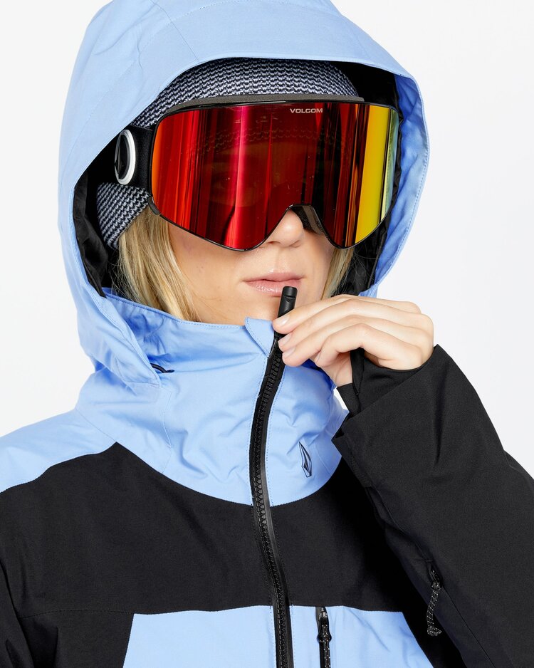 Volcom Women's 3D Stretch Gore Jacket | Crystal Blue