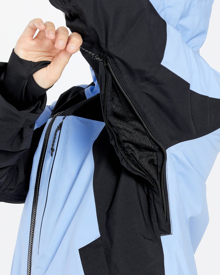 Volcom Volcom Womens 3D Stretch Gore Jacket | Crystal Blue