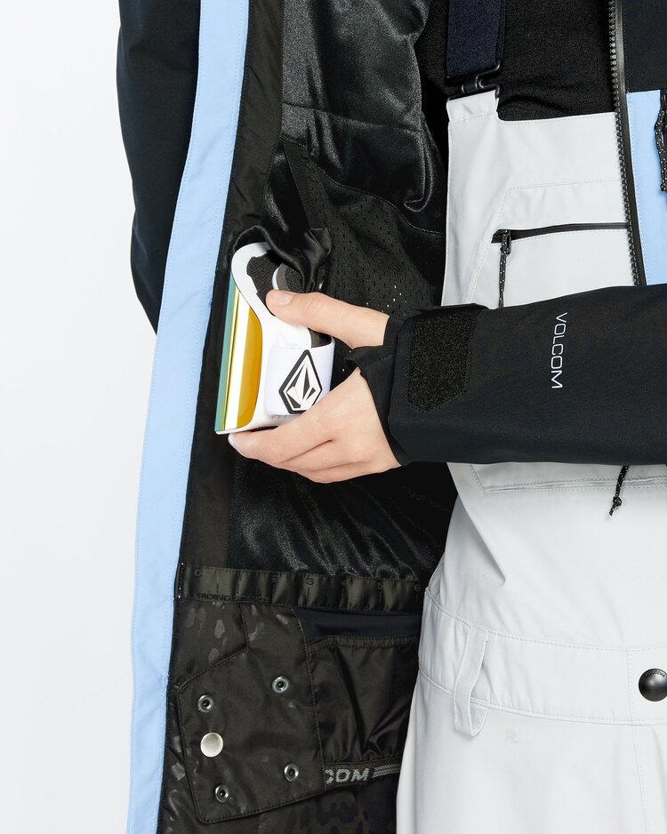 Volcom Volcom Womens 3D Stretch Gore Jacket | Crystal Blue