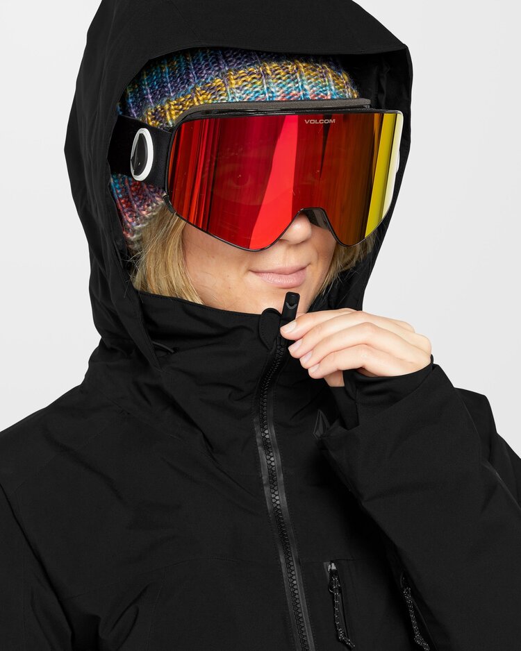 Volcom Volcom Womens 3D Stretch Gore Jacket | Black