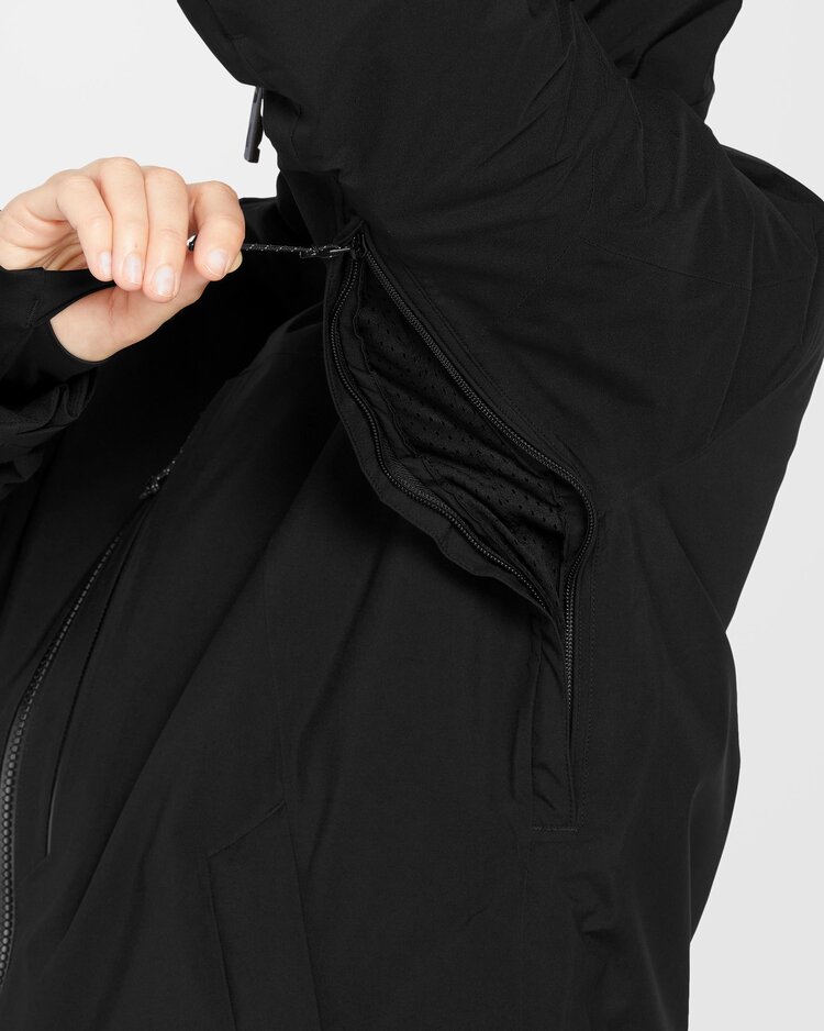 Volcom Volcom Womens 3D Stretch Gore Jacket | Black