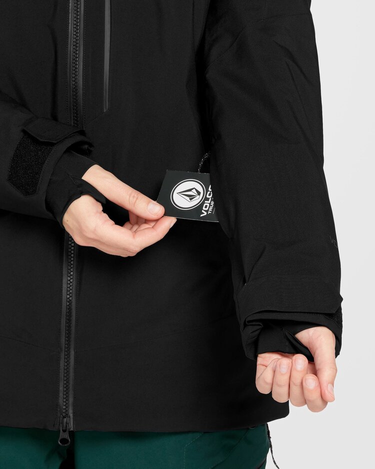 Volcom Volcom Womens 3D Stretch Gore Jacket | Black