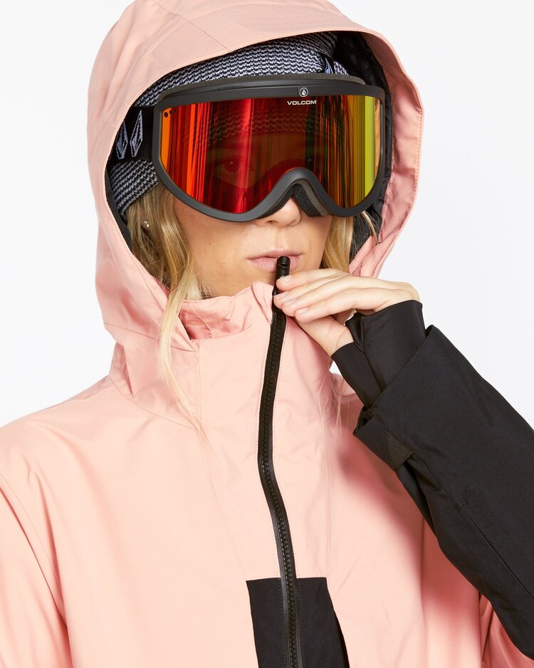 Volcom Volcom Womens At Stretch GoreTex Jacket | Coral Haze