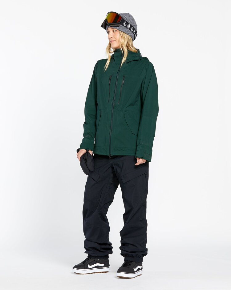 Volcom Women's Vs 3L Stretch Gore Jacket | Scarab