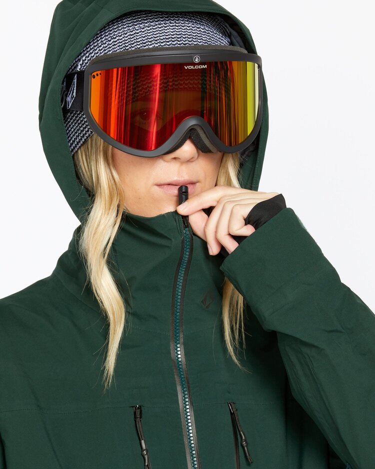 Volcom Women's Vs 3L Stretch Gore Jacket | Scarab