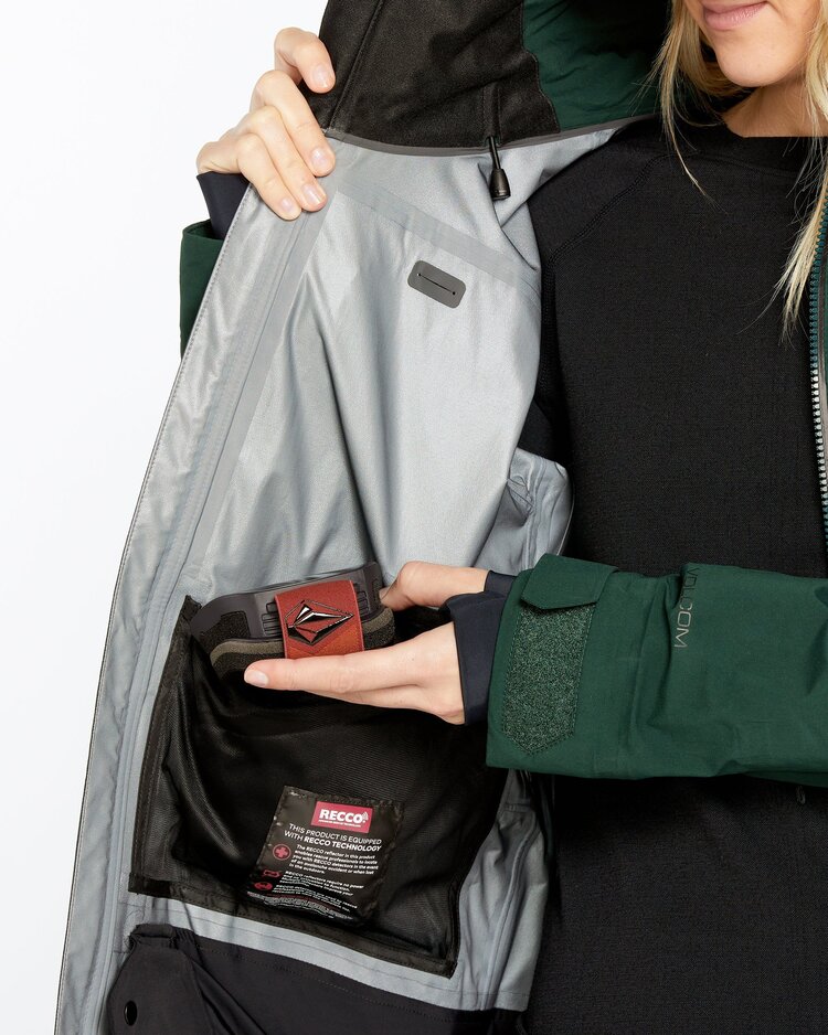 Volcom Volcom Womens Vs 3L Stretch Gore Jacket  | Scarab