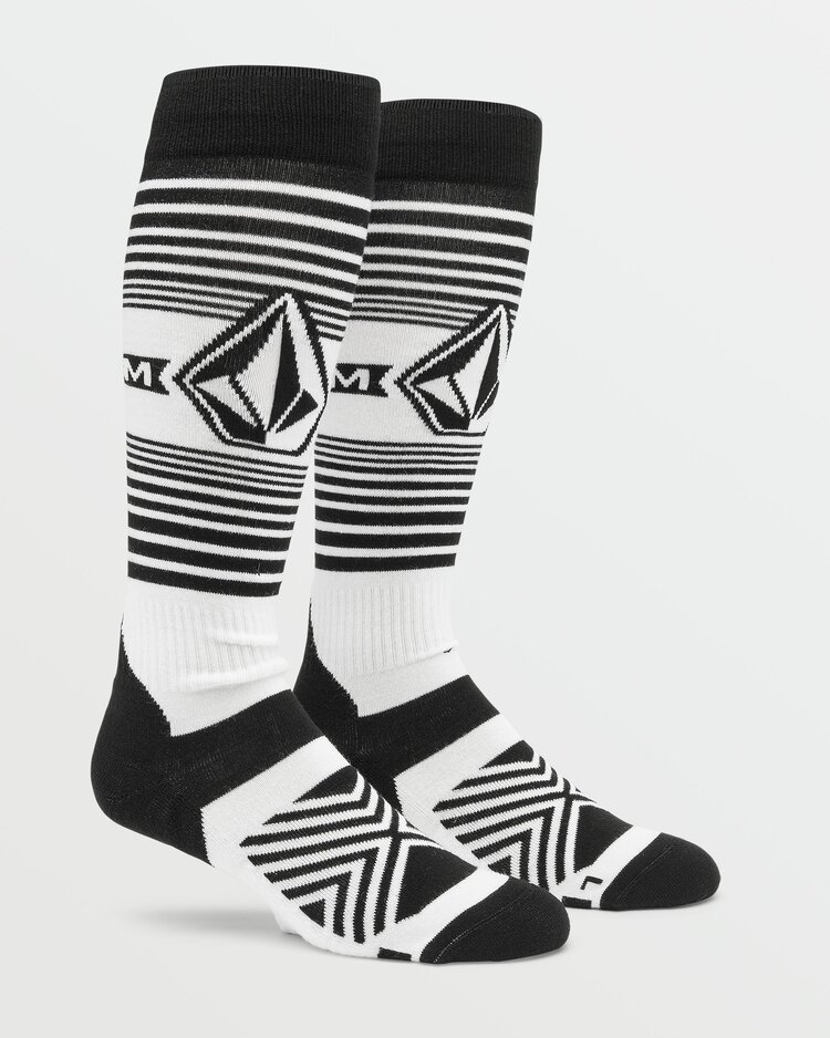 Volcom Men's Horizon Wool Blend Otc Sock | White