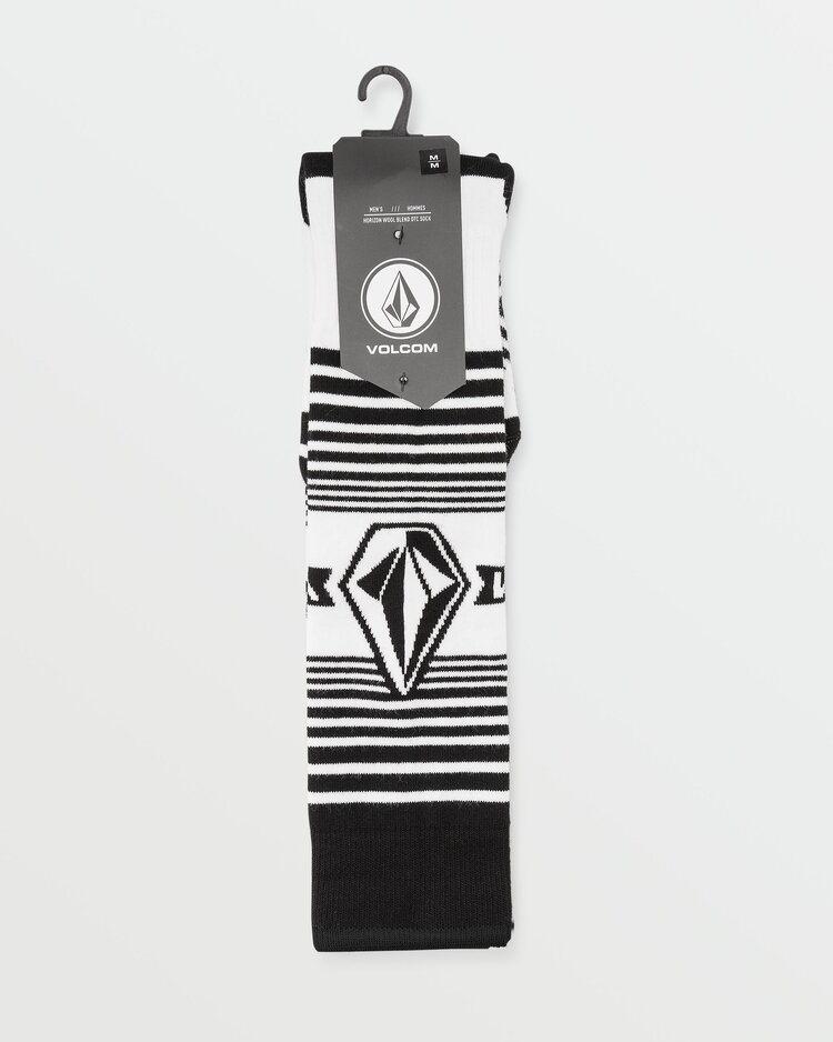 Volcom Volcom Mens Horizon Wool Blend Otc Sock | White