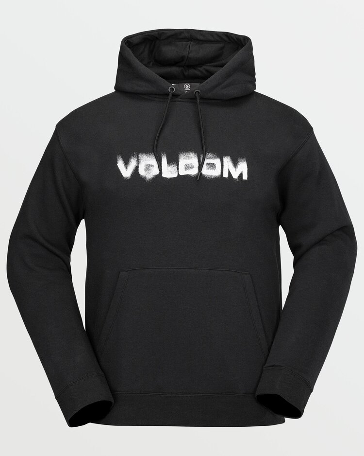 Volcom Mens Essential Hoodie | Black