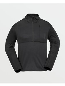 Volcom Volcom Mens Gridlock Mock Neck Fleece | Black