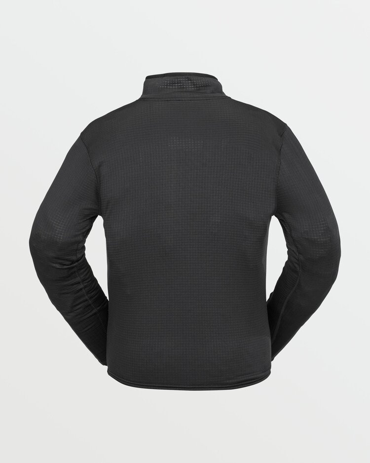 Volcom Men's Gridlock Mock Neck Fleece | Black