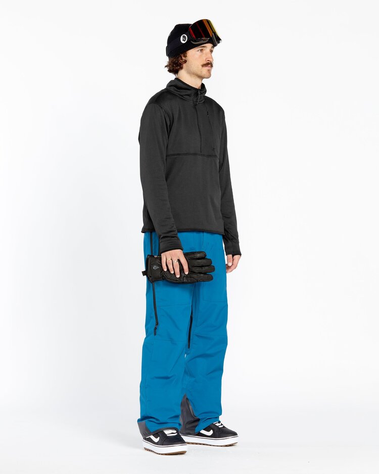 Volcom Men's Gridlock Mock Neck Fleece | Black
