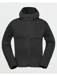 Volcom Men's Gridlock Full Zip Fleece Jacket | Black