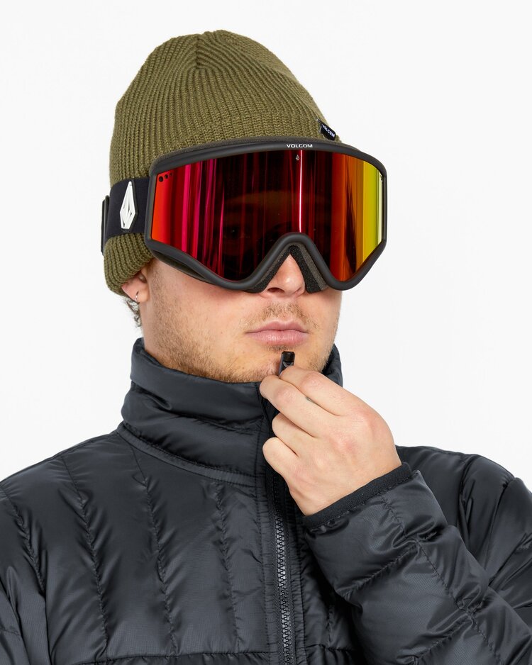 Volcom Volcom Mens Puff Puff Jacket | Black