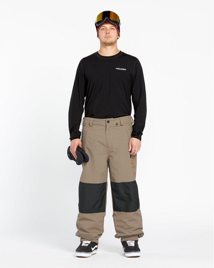 Volcom Volcom Mens Longo GoreTex Pants | Chestnut Brown