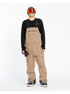 Volcom Volcom Mens Rain GoreTex Bib Overalls | Chestnut Brown