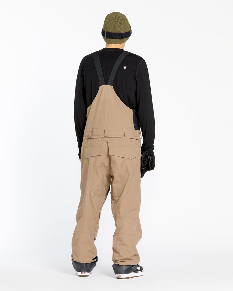Volcom Volcom Mens Rain GoreTex Bib Overalls | Chestnut Brown