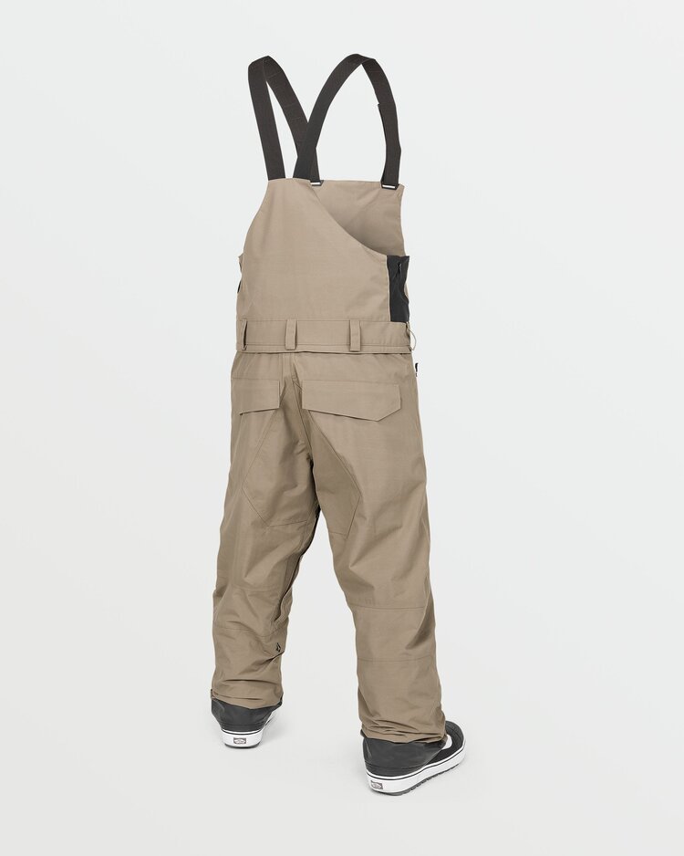 Volcom Volcom Mens Rain GoreTex Bib Overalls | Chestnut Brown