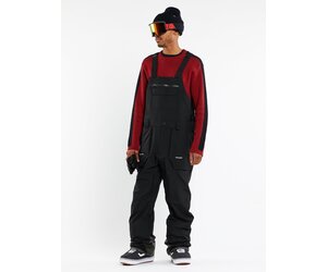 VOLCOM GORE-TEX ブラックオーバーオール Volcom Rain Gore-Tex Bib Overall | Black - The Choice Shop
