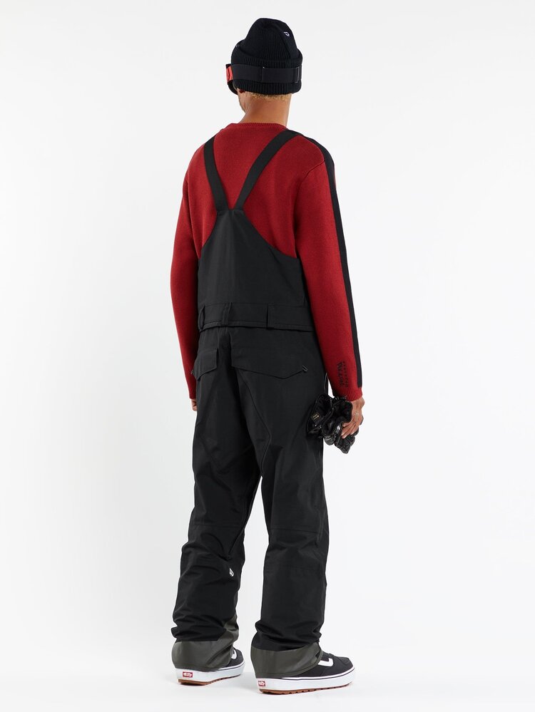 Volcom Men's Rain GORE-TEX Bib Overalls | Black