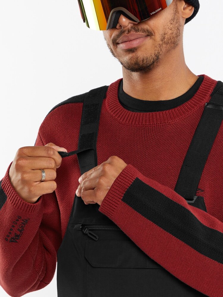 Volcom Volcom Mens Rain GoreTex Bib Overalls | Black