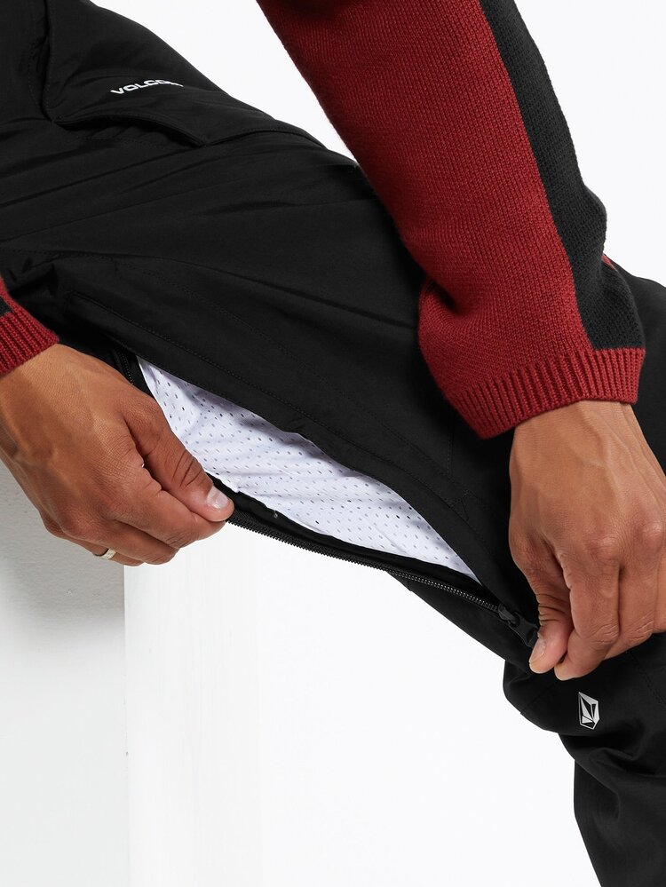 Volcom Volcom Mens Rain GoreTex Bib Overalls | Black