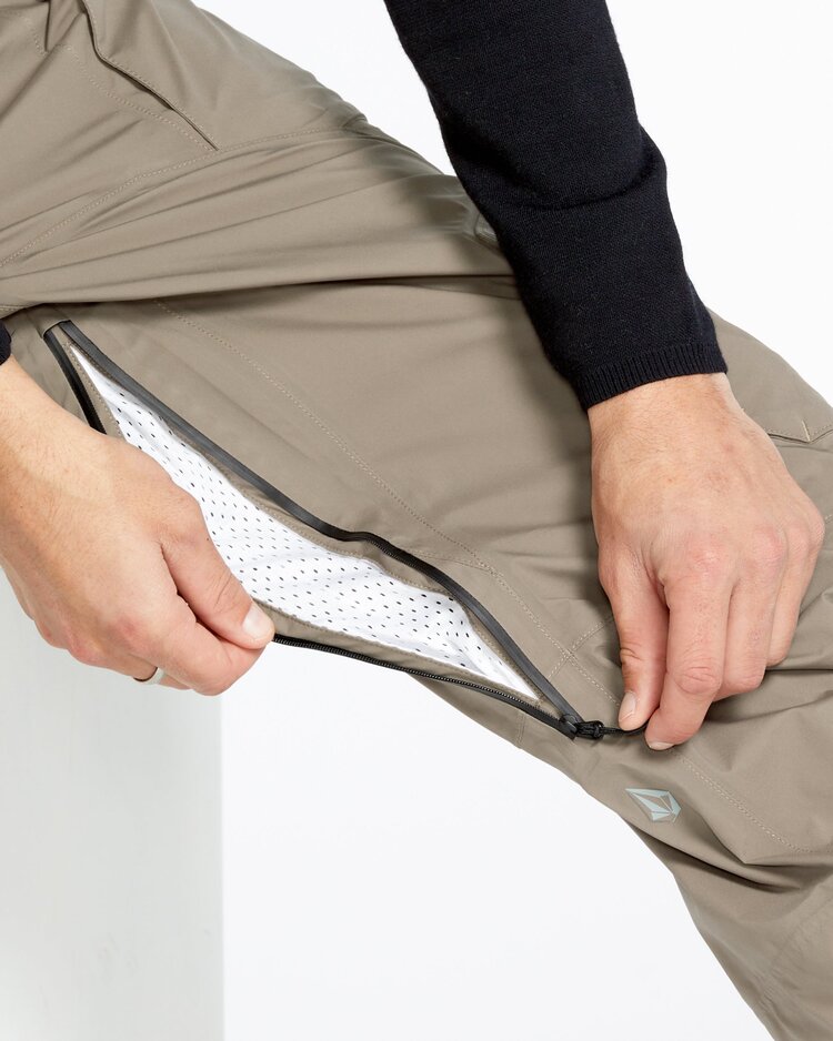 Volcom Volcom Mens Guch Stretch Gore Pants | Chestnut Brown