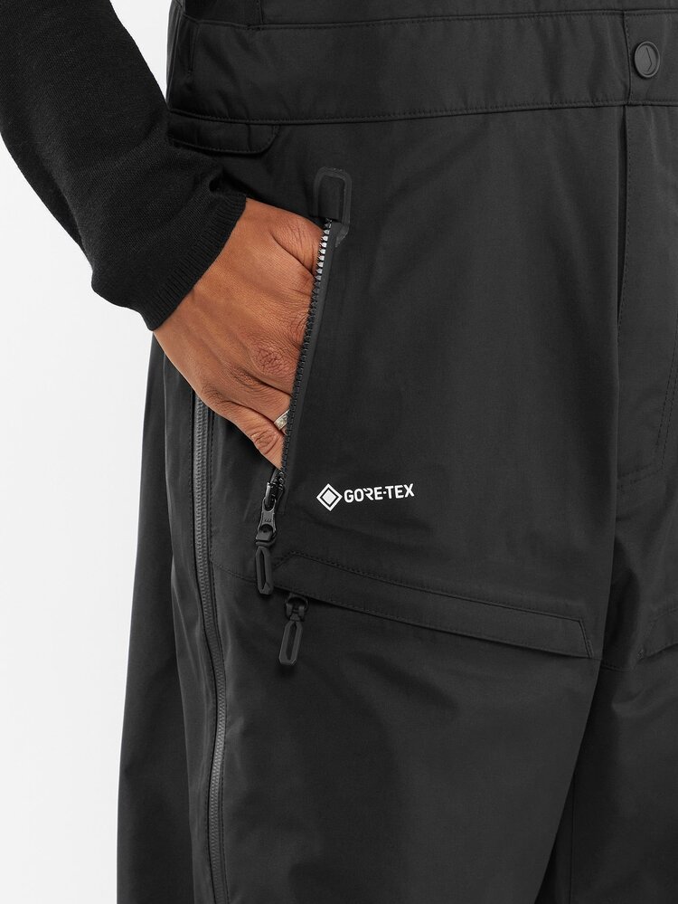 Volcom Volcom Mens 3L GoreTex Bib Overhauler | Black