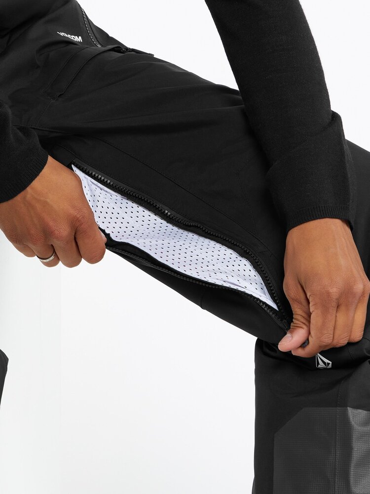 Volcom Volcom Mens 3L GoreTex Bib Overhauler | Black