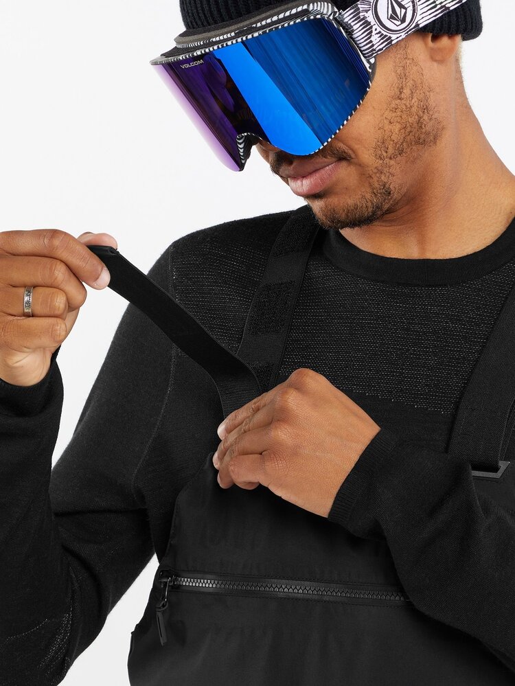 Volcom Volcom Mens 3L GoreTex Bib Overhauler | Black