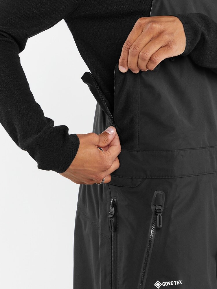 Volcom Volcom Mens 3L GoreTex Bib Overhauler | Black