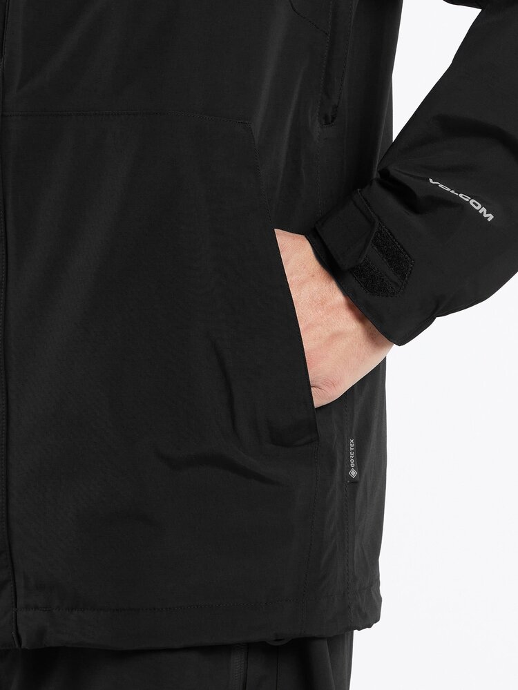 Volcom Volcom Mens L Insulated GoreTex Jacket | Black