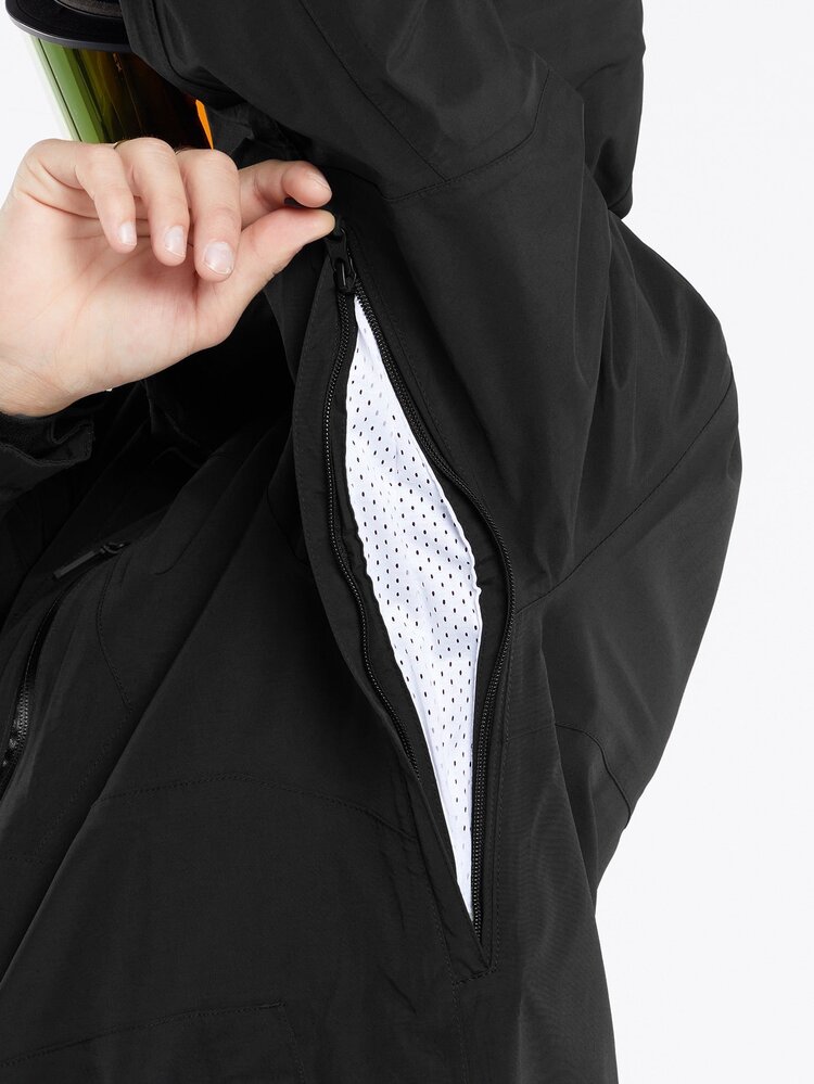 Volcom Men's L Insulated GORE-TEX Jacket | Black