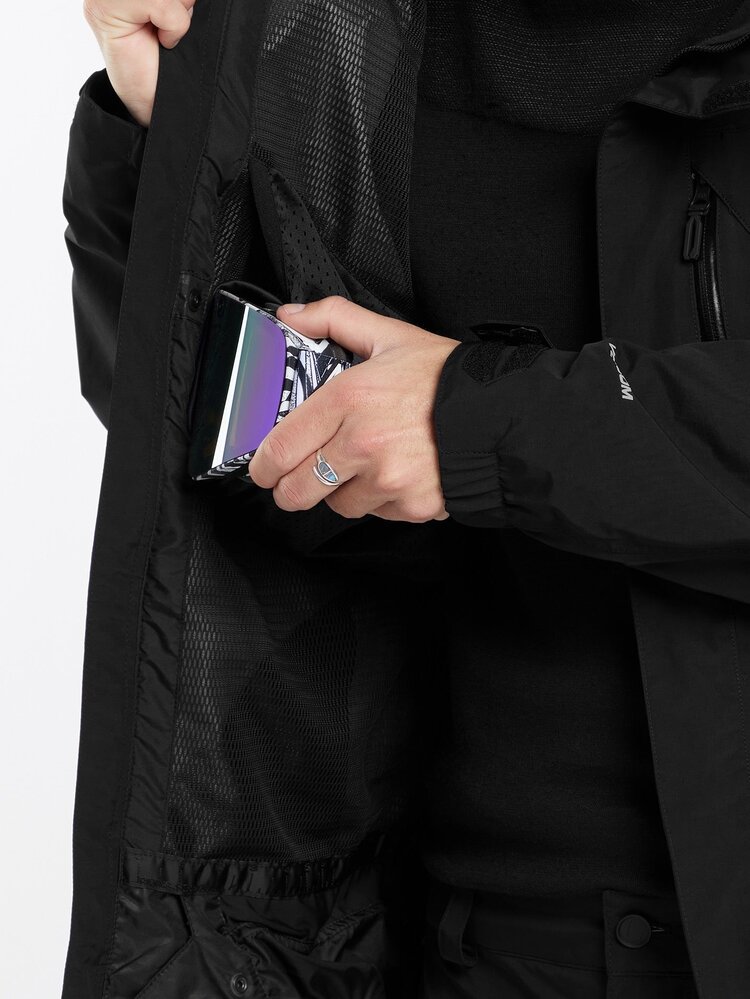 Volcom Men's L Insulated GORE-TEX Jacket | Black