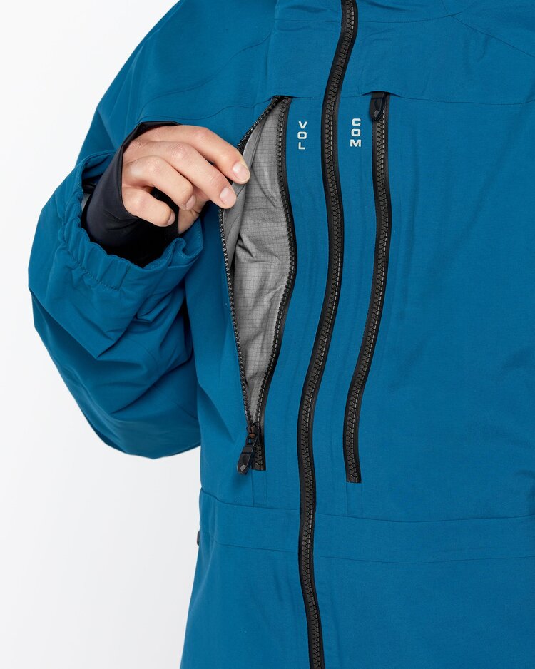 Volcom Volcom Mens Guide GoreTex Jacket | Cobalt