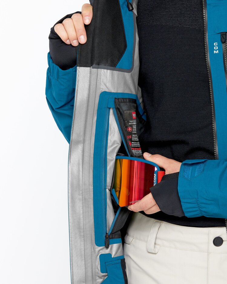 Volcom Volcom Mens Guide GoreTex Jacket | Cobalt