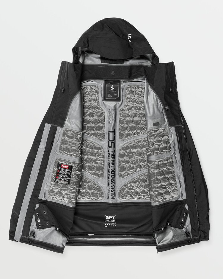 Volcom Volcom Mens Tds Infrared GoreTex Jacket | Black