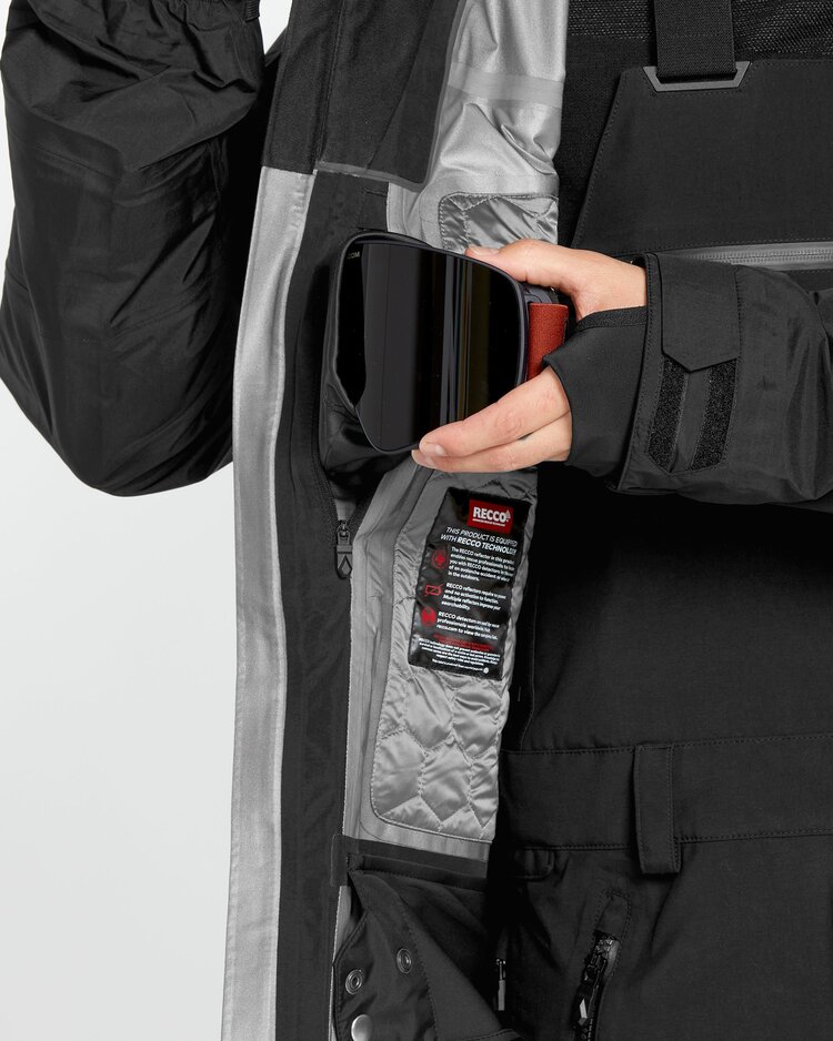 Volcom Volcom Mens Tds Infrared GoreTex Jacket | Black