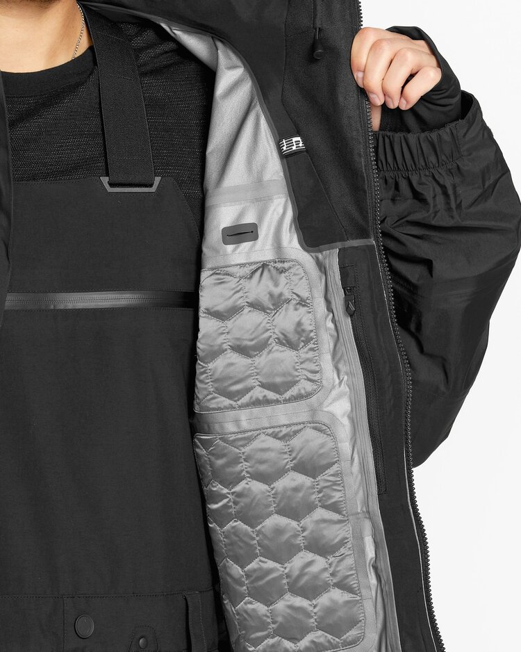 Volcom Volcom Mens Tds Infrared GoreTex Jacket | Black