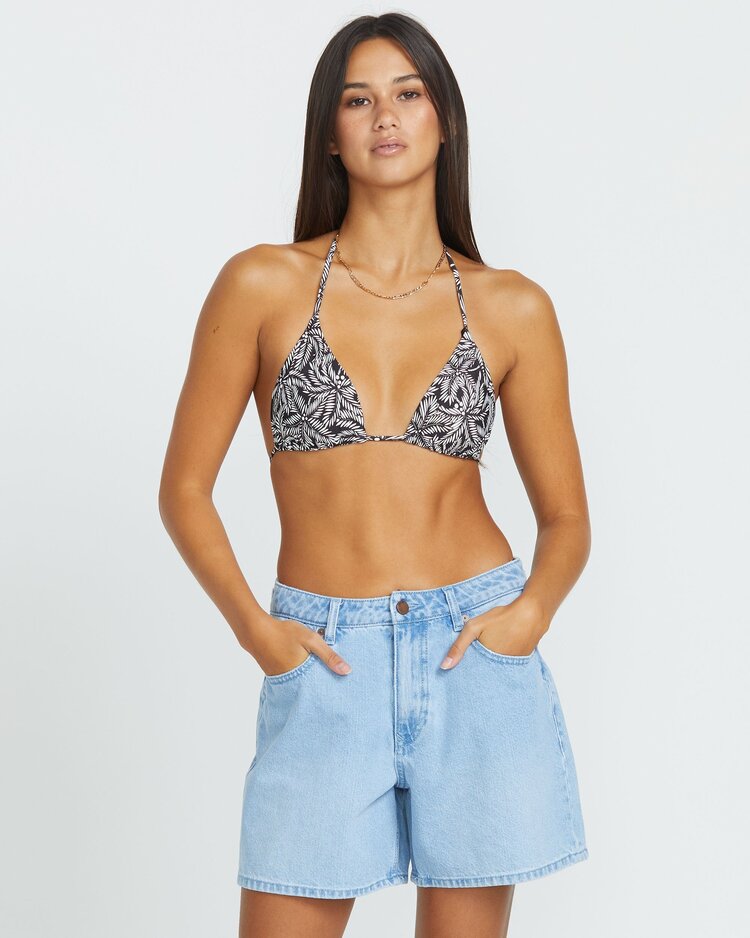 Volcom Stoned Boyfriend Shorts | Blue Bird